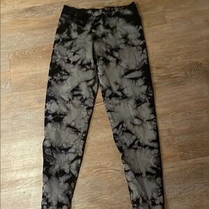 NUX Black and Gray Leggings